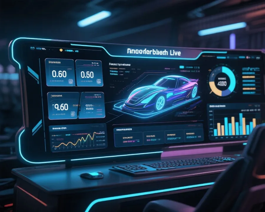 极速赛车开奖直播数据界面示意图