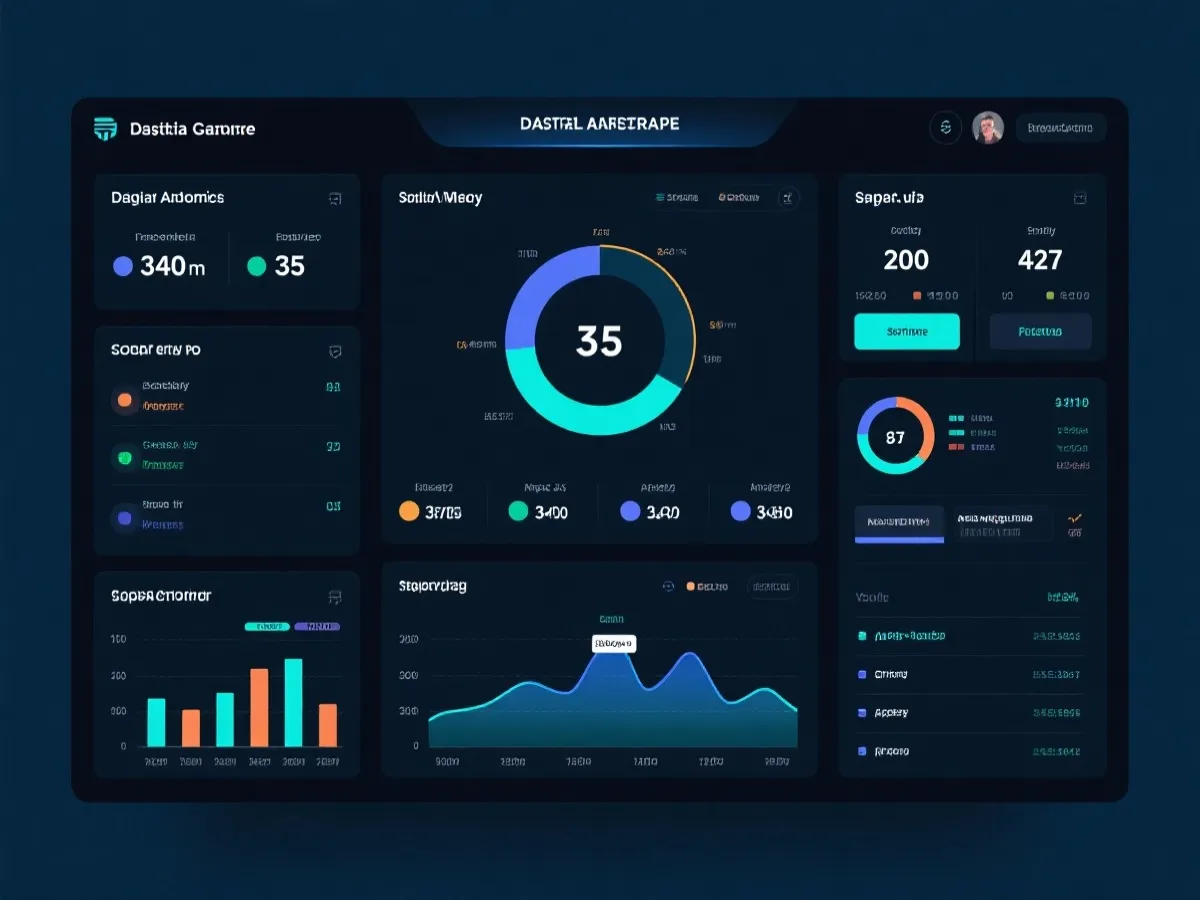极速赛车数据平台界面示意图